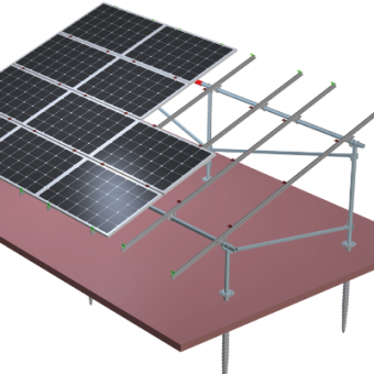 çelik alüminyum hibrit güneş montaj sistemi üreticisi