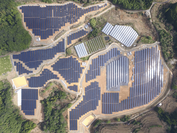  Kagoshima'nın kurulumu tamamlandı 7.5MW Güneş enerjili elektrik santrali