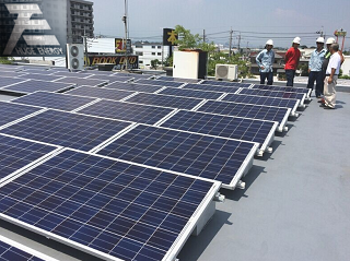 balastlı çatı güneş montaj sistemi