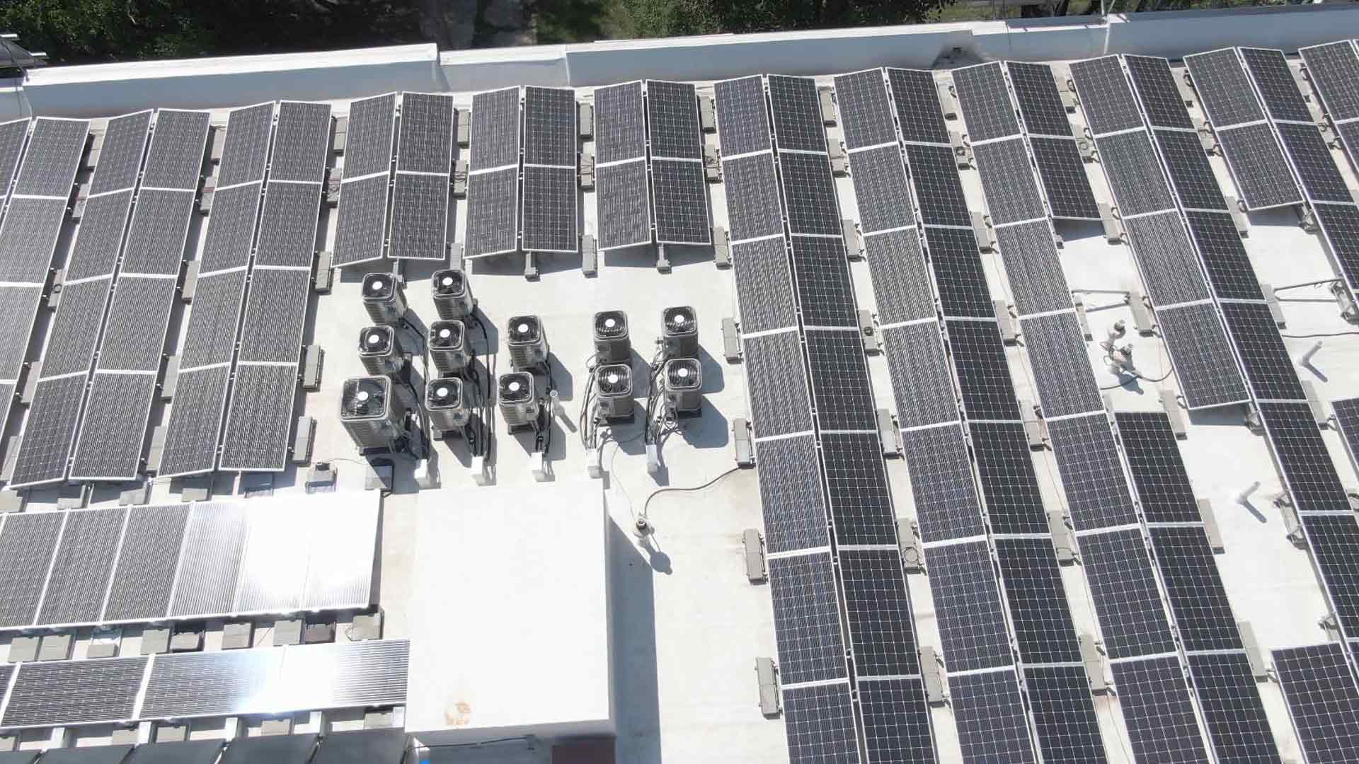 Balast Çatı Solar braketleri